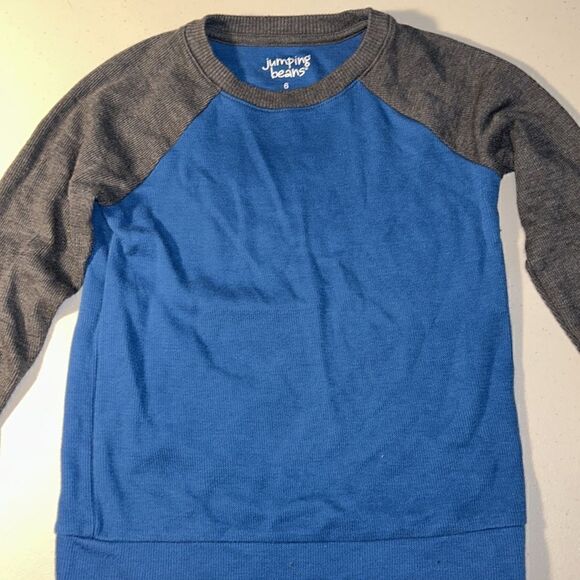 Size 6 jumping beans thermal sweatshirt - Picture 2 of 2
